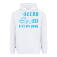 White into the ocean i go to find my soul Heavyweight Hoodie - linhVisuals