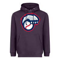 Plum new hampshire fisher cats Heavyweight Hoodie - linhVisuals