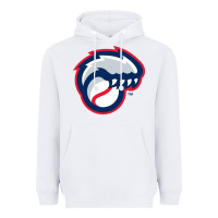 White new hampshire fisher cats Heavyweight Hoodie - linhVisuals