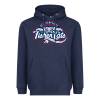 Navy new hampshire fisher cats Heavyweight Hoodie - linhVisuals