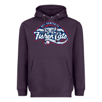 Plum new hampshire fisher cats Heavyweight Hoodie - linhVisuals