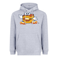 Heather Grey montgomery biscuits Heavyweight Hoodie - linhVisuals