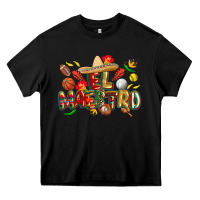 Black cinco de mayo el maestro Heavy Core Tee - CowGirlArtShop