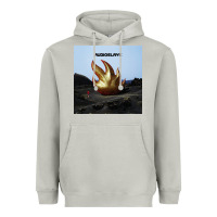 Moon Dust Clear Design Heavyweight Hoodie - linhVisuals