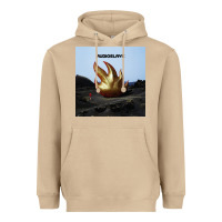 Mushroom Clear Design Heavyweight Hoodie - linhVisuals