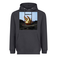 Smoke Clear Design Heavyweight Hoodie - linhVisuals