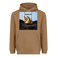 Toasted Coconut Clear Design Heavyweight Hoodie - linhVisuals