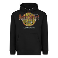 Black baker street cafe 221b london   sherlock holmes fans Heavyweight Hoodie - linhVisuals