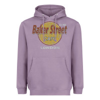 Lavender baker street cafe 221b london   sherlock holmes fans Heavyweight Hoodie - linhVisuals