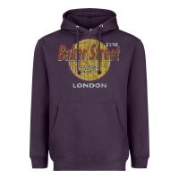 Baker Street Cafe 221b London   Sherlock Holmes Fans Heavyweight Hoodie | Teevron