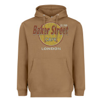 Toasted Coconut baker street cafe 221b london   sherlock holmes fans Heavyweight Hoodie - linhVisuals