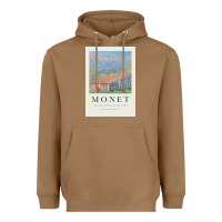 Toasted Coconut Claude Monet 1888 Heavyweight Hoodie - linhVisuals
