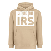 Mushroom defund the irs Heavyweight Hoodie - linhVisuals
