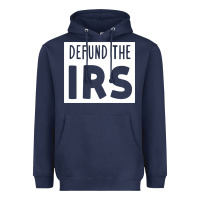 Navy defund the irs Heavyweight Hoodie - linhVisuals