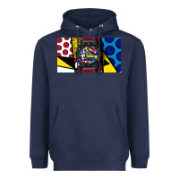 Navy hublot Heavyweight Hoodie - linhVisuals