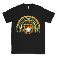 Black western bee gnomes sunflowers beehive honeycomb leopard turquoise sera Classic Tee - Artiststas