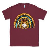 Burgundy western bee gnomes sunflowers beehive honeycomb leopard turquoise sera Classic Tee - Artiststas