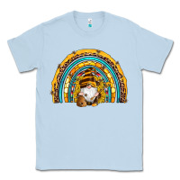 Dusty Blue western bee gnomes sunflowers beehive honeycomb leopard turquoise sera Classic Tee - Artiststas