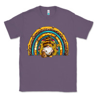 Western Bee Gnomes Sunflowers Beehive Honeycomb Leopard Turquoise Sera Classic Tee | Teevron