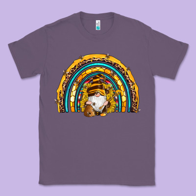 Western Bee Gnomes Sunflowers Beehive Honeycomb Leopard Turquoise Sera Classic Tee Designed By Artiststas