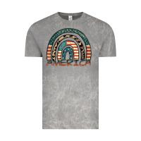 Cloud Rock America rainbow Vintage Tee - FaDigitalArtStudio