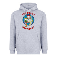 Heather Grey los polos hermanos [tb] Heavyweight Hoodie - linhVisuals
