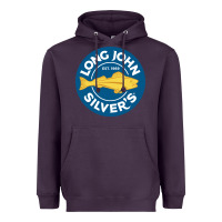 Plum resto,  silver's Heavyweight Hoodie - linhVisuals