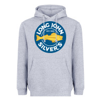 Heather Grey resto,  silver's Heavyweight Hoodie - linhVisuals