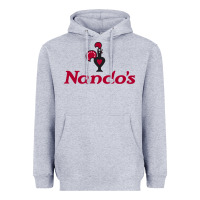 Heather Grey resto, nando's Heavyweight Hoodie - linhVisuals