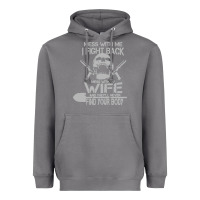 Storm mess with my wife and they Heavyweight Hoodie - linhVisuals