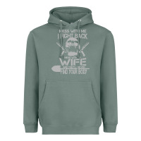 Sage mess with my wife and they Heavyweight Hoodie - linhVisuals