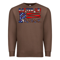 Chestnut batter up preschool Premium Sweatshirt - JahusDesignShop