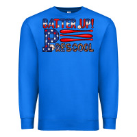 True Royal batter up preschool Premium Sweatshirt - JahusDesignShop