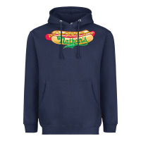 Navy resto, nathan's Heavyweight Hoodie - linhVisuals