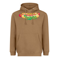 Toasted Coconut resto, nathan's Heavyweight Hoodie - linhVisuals