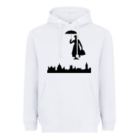 White marry poppins Heavyweight Hoodie - linhVisuals