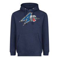 Navy unc asheville bulldogs Heavyweight Hoodie - linhVisuals