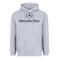Heather Grey mercedez benz [tw] Heavyweight Hoodie - linhVisuals