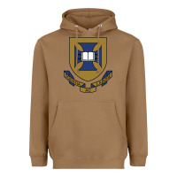 Toasted Coconut university of queensland Heavyweight Hoodie - linhVisuals