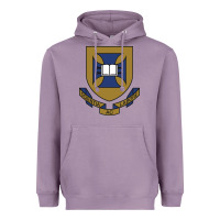 Lavender university of queensland Heavyweight Hoodie - linhVisuals