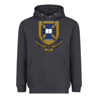 Smoke university of queensland Heavyweight Hoodie - linhVisuals