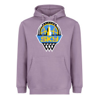 Lavender chicago women sport Heavyweight Hoodie - linhVisuals