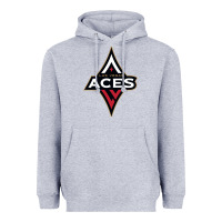 Heather Grey the aces, la women sport Heavyweight Hoodie - linhVisuals