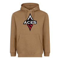 Toasted Coconut the aces, la women sport Heavyweight Hoodie - linhVisuals