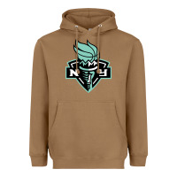Toasted Coconut new york women sport Heavyweight Hoodie - linhVisuals