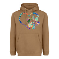 Toasted Coconut dog paw print tie dye rainbow dog lover rescue retro 70s t shirt Heavyweight Hoodie - linhVisuals