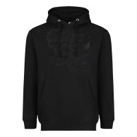 Black middle earth map [tw] Heavyweight Hoodie - linhVisuals