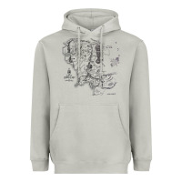 Moon Dust middle earth map [tw] Heavyweight Hoodie - linhVisuals