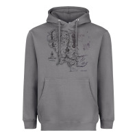 Storm middle earth map [tw] Heavyweight Hoodie - linhVisuals