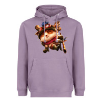 Lavender league of legends teemo Heavyweight Hoodie - linhVisuals